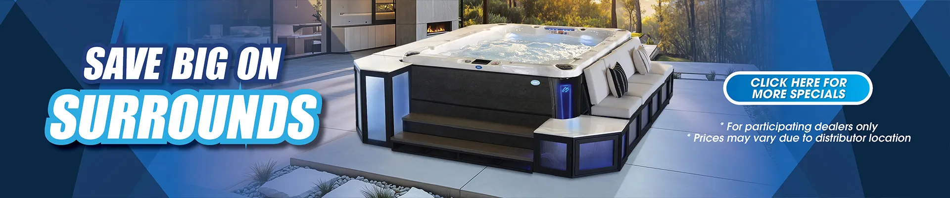 Calspas hot tub being used in a family setting - Fullerton