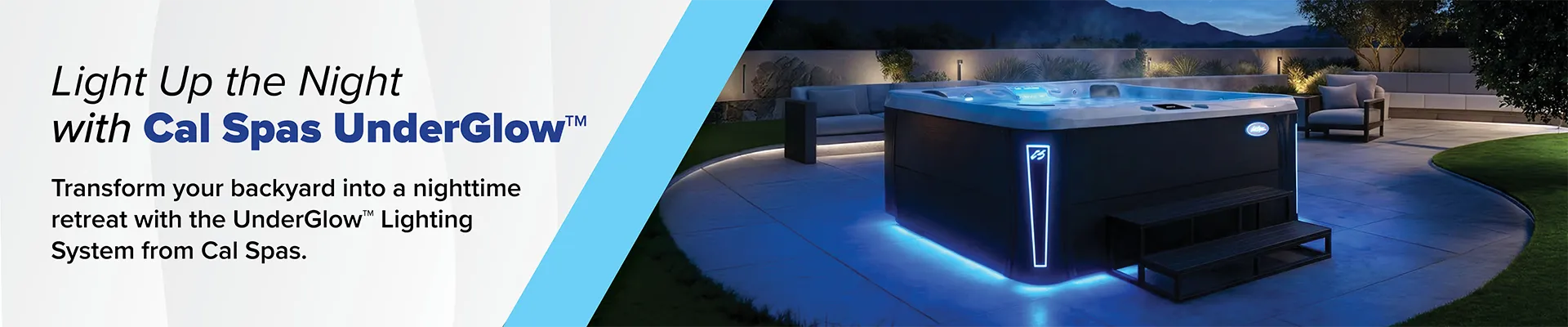 Calspas hot tub being used in a family setting - Fullerton